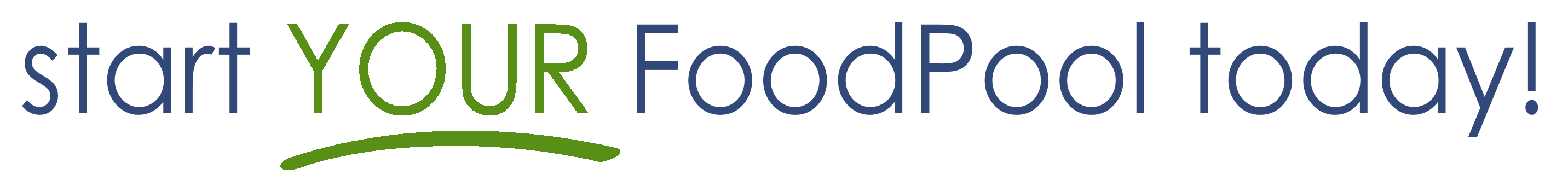 start YOUR FoodPool today